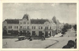 T2 1937 Léva, Levice; Városi Szálloda, Busz, Kertész üzlete / Mestsky Hotel, Shop, Autobus - Sin Clasificación