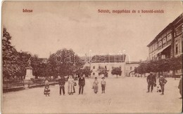 * T2 Lőcse, Levoca; Sétatér, Megyeháza, Honvéd Emlék. Grün M. Kiadása / Promenade Square, County Hall, Military Monument - Sin Clasificación