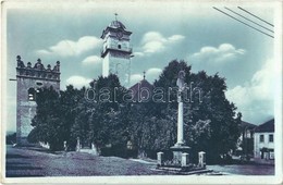 T2 1940 Poprád (Magas-Tátra, Vysoké Tatry); Templom, Csonka-torony / Church, Statue, Tower - Sin Clasificación