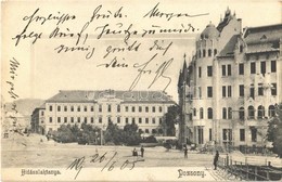 T2 1905 Pozsony, Pressburg, Bratislava; Hidászlaktanya. Neffe J. Kiadása / K.u.K. Military Pontooners' Barrack - Sin Clasificación