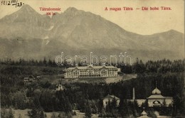 T2 1912 Tátralomnic, Tatranská Lomnica (Magas Tátra, Vysoké Tatry); Szálló / Hotel - Sin Clasificación