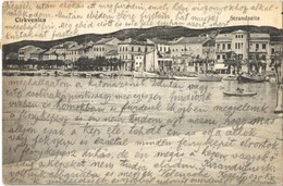 T2/T3 1913 Crikvenica, Cirkvenica; Strandseite / Beach (EK) - Otros & Sin Clasificación