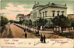 T2/T3 1905 Eszék, Osijek, Esseg; Kapucinus Utca / Kapucinska Ulica / Kapuzinergasse / Street (EK) - Altri & Non Classificati