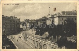 T2/T3 Fiume, Rijeka; Via Roma / Street (EK) - Otros & Sin Clasificación