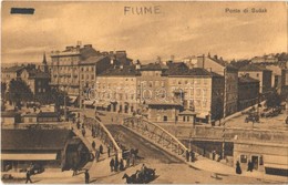 T2 1908 Fiume, Rijeka; Ponte Di Susak / Bridge - Otros & Sin Clasificación