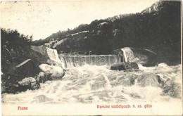 T2 1907 Fiume, Rijeka; Recsina Folyó Szabályozás 9. Számú Gátja / Rjecina River Control Dam - Otros & Sin Clasificación