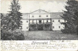 T3 1906 Főherceglak, Főherczeglak, Knezevo (Baranyabán, Popovac, Ban); Kastély. Albert Ferenc József Főhercegnek Címzett - Otros & Sin Clasificación