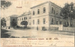 T3/T4 1902 Goszpics, Gospic; Honvéd Laktanya / K.u.K. Military Barracks (r) - Otros & Sin Clasificación