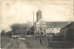 * T2/T3 Bács, Batsch, Bac; Szent Ferenc Rendi Zárda. Toplaits Imre Kiadása / Cloister (Rb) - Ohne Zuordnung