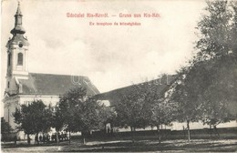 T2/T3 1914 Kiskér, Backo Dobro Polje; Evangélikus Templom, Községháza. Fath János Kiadása / Lutheran Church, Town Hall ( - Sin Clasificación