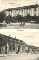 * T2 Nagykikinda, Kikinda; Gimnázium, Gőz- és Kádfürdő / Grammar School, Steam Bath, Spa - Ohne Zuordnung