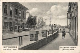 T2/T3 Pétervárad, Petrovaradin (Újvidék, Novi Sad); Jelacic Utca, Gjorgje Mandic üzlete / Jelaciceva Ulica / Street, Sho - Sin Clasificación