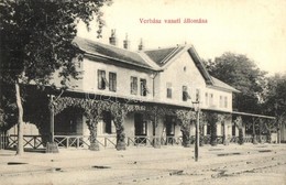 * T2 Verbász, Vrbas; Vasútállomás. Kiadja Seidl Nándor / Bahnhof / Railway Station - Sin Clasificación