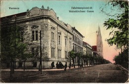 T2/T3 Versec, Vrsac; Fehértemplomi út / Weisskirchner Gasse / Street View (fa) - Ohne Zuordnung