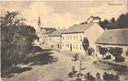 ** T2/T3 Alsólendva, Dolnja Lendava; Fő Utca, Vár (Bánffy Kastély), Templom, üzlet. Balkányi Ernő Kiadása / Main Street, - Sin Clasificación