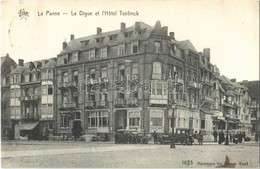 T2 De Panne, La Panne; La Digue Et L'Hotel Teirlinck, Automobiles - Autres & Non Classés
