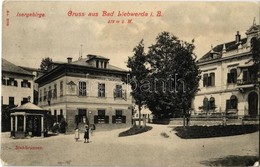 T2 1912 Lázne Libverda, Bad Liebwerda; Isergebirge, Stahlbrunnen / Jizera Mountains, Fountain - Non Classés