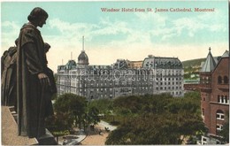 ** T1 Montreal, Windsor Hotel From St. James Cathedral, Valentine & Sons Publishing Co. - Sonstige & Ohne Zuordnung