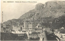 ** T1 Monaco, Palais Du Prince Et Tete De Chien / Prince's Palace, Mountain, Rock - Otros & Sin Clasificación
