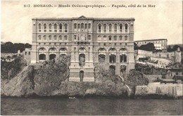 ** T1 Monaco, Musée Océanographique, Facade, Cote De La Mer / Oceanographic Museum - Sonstige & Ohne Zuordnung