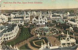 T2/T3 1910 London, Japan-British Exhibition, View From Flip Flap. Valentine & Sons - Sonstige & Ohne Zuordnung