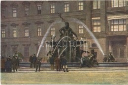 ** T1 Berlin, Neptunsbrunnen / Fountain (11,8 Cm X 7,8 Cm) - Non Classés