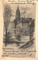 * T2 1900 Frankfurt Am Main, Verl. U. Druck V. H. Bokelmann, Orig. Kad. V. B. Lieblig No. 118. - Sin Clasificación