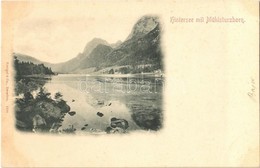 ** T1/T2 1937 Hintersee Mit Mühlsturzhorn / Lake, Mountain, Stengel & Co. 1394. - Sin Clasificación