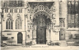 ** T1 Nürnberg, Nuremberg; Sebalduskirche, Brauttüre / Church, Gate - Ohne Zuordnung