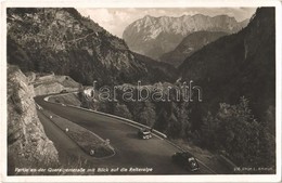 ** T2/T3 Queralpenstrasse Mit Blick Auf Die Reiteralpe / Alpine Road, Mountains, Automobiles (EK) - Sin Clasificación