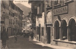 ** T1 Bolzano, Bozen (Südtirol); Via Bottai / Street, Shop Of L. Segna, Automobile - Autres & Non Classés