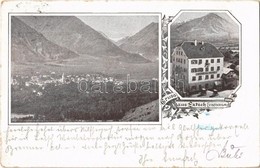 T2/T3 1905 Laces, Latsch (Südtirol), General View, Guest House, Inn. Art Nouveau (EK) - Otros & Sin Clasificación