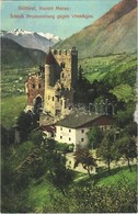 ** T1/T2 Merano, Meran (Südtirol); Schloss Brunnenburg Gegen Vinschgau / Castle - Otros & Sin Clasificación