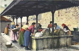 ** T1 Sanremo, San Remo; Popolare Al Lavatojo / Women Washing Clothes - Otros & Sin Clasificación