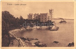 T2 1912 Trieste, Trieszt, Trst; Castello Miramare / Castle - Otros & Sin Clasificación