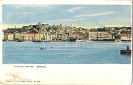 T2/T3 1899 Trieste, Porto / Hafen / Port (surface Damage) - Otros & Sin Clasificación