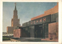 ** T2/T3 Moscow, Moskau, Moscou; Lenin's Mausoleum On The Red Square, Spasskaya Tower (14,8 Cm X 10,5 Cm) (EK) - Sonstige & Ohne Zuordnung