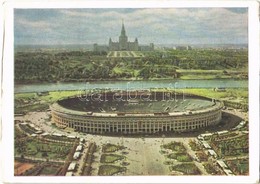 T2/T3 1962 Moscow, Moskau, Moscou; V. I. Lenin Central Stadium In Luzhniki (14,8 Cm X 10,4 Cm) (EK) - Autres & Non Classés