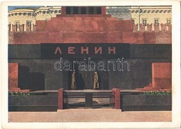 ** T2/T3 Moscow, Moskau, Moscou; Lenin's Mausoleum On The Red Square (14,7 Cm X 10,4 Cm) (EK) - Altri & Non Classificati