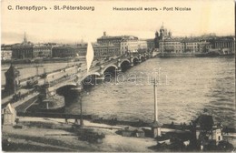 ** T2 Saint Petersburg, St. Petersbourg; Pont Nicolas / Nikolaevsky Bridge - Autres & Non Classés