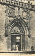 ** T1 Burgos, Cartuja De Miraflores, Portada De La Iglesia Del Siglo XV. / Miraflores Charterhouse, Monastery, Church Ga - Autres & Non Classés