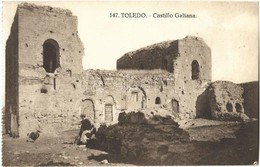 ** T2/T3 Toledo, Castillo Galiana / Castle Ruins (slightly Wet Corner) - Autres & Non Classés