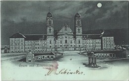 T2 1898 Einsiedeln, Abbey At Night - Sonstige & Ohne Zuordnung
