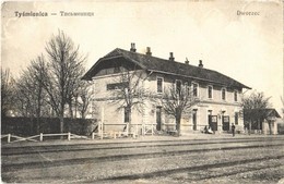 T2/T3 1916 Tysmenytsia, Tysmenitsia, Tysmienica; Dworzec / Bahnhof / Railway Station (EK) - Non Classés