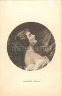 ** T1/T2 Odalisk, Gently Erotic Art Postcard, Nr. 214. S: Innocent Ferenc - Non Classés