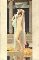 ** T1/T2 Das Bad Der Psyche / The Bath Of Psyche, Erotic Nude Lady, Stengel & Co. 29281. S: Frederic Leighton - Sin Clasificación