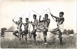 ** T2 Guinée Francaise, Coniaguis Tirant A L'arc / Coniagui Archers, Guinean Folklore - Non Classés