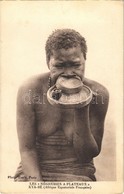 * T2 Les 'Negresses A Plateaux' Kya-Bé (Afrique Equatoriale Francaise) / African Folklore, Woman Wearing A Lip Plate. Ph - Sin Clasificación