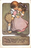 ** T2 'Georgey Porgey, Pudding And Pie...', Nursery Rhyme, Children, C. W. Faulkner & Co. Series 1234. S: H. G. C. Marsh - Sin Clasificación