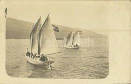 * T2 Im Hafen Segelregatta. K.u.K. Kriegsmarine / Osztrák-Magyar Haditengerészet Vitorlás Százada / WWI Austro-Hungarian - Ohne Zuordnung